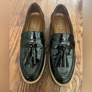 Franco Sarto Patent Leather Loafers